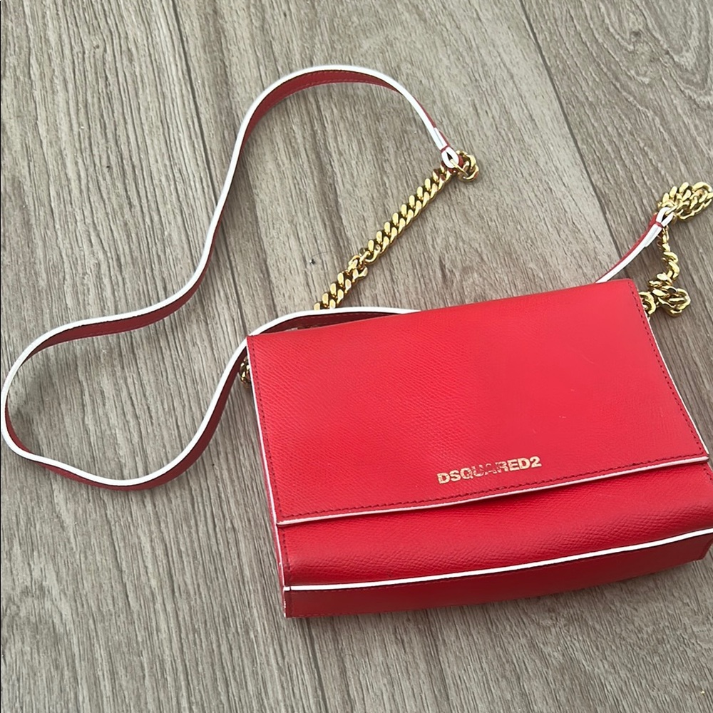 DSQUARED2 Red Crossbody Bag
